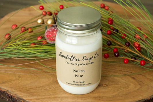 North Pole Candle